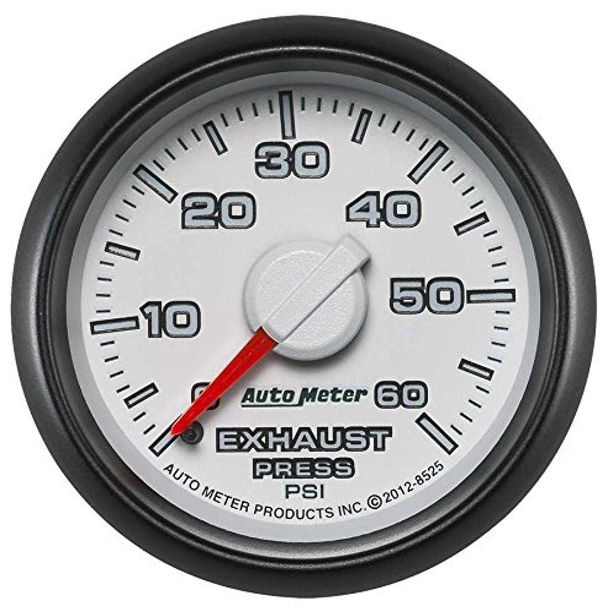Auto Meter (8525) Dodge Match 2-1/16" 0-60 PSI Mechanical Exhaust Pressure Gauge