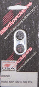 Billet Specialties 68220 0.562 x 0.562 Polished Hose Separator