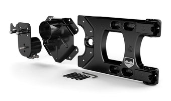 compare product TeraFlex 4838150 JK/JKU Alpha Hinged Carrier & Alpha HD Adjustable Spare Tire Mounting Kit-Complete , black