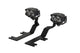 Morimoto 2Banger Ditch Light Kit: Fits GMC Sierra 1500 14-18 (NCS White Spot Beam)