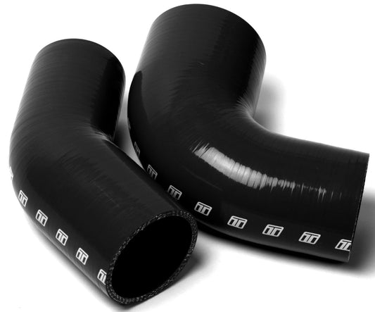 Turbosmart TS-HRE42030-BK Black Hose 45 Degree Reducer Elbow (2.00-3.00), 1 Pack