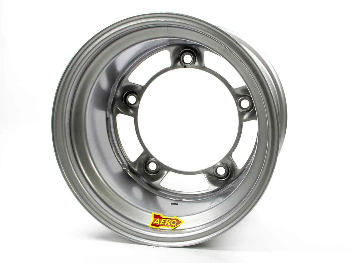 Aero Race Wheel 58-000540 15X10 4IN WIDE 5 SILVE