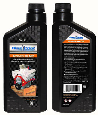 compare product BluePrint Engines BPEBPP710 1 qt. Crate Engine Break-In Oil - SAE30