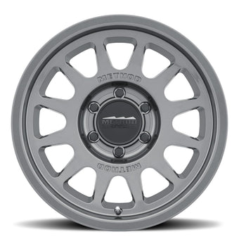 compare product Method Race Wheels MR703 Bead Grip, 17x8.5, 0mm Offset, 6x5.5, 106.25mm Centerbore, Gloss Titanium, MR70378560800