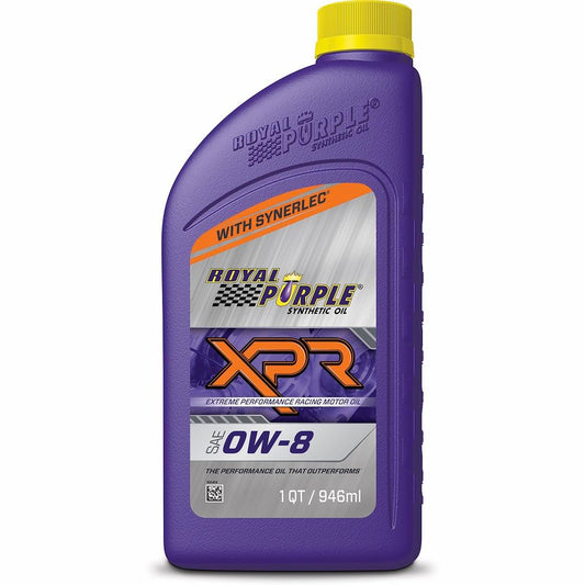 Royal Purple 01009 XPR - Extreme Performance Racing Oil; 0W10; 1qt Bottle (12)