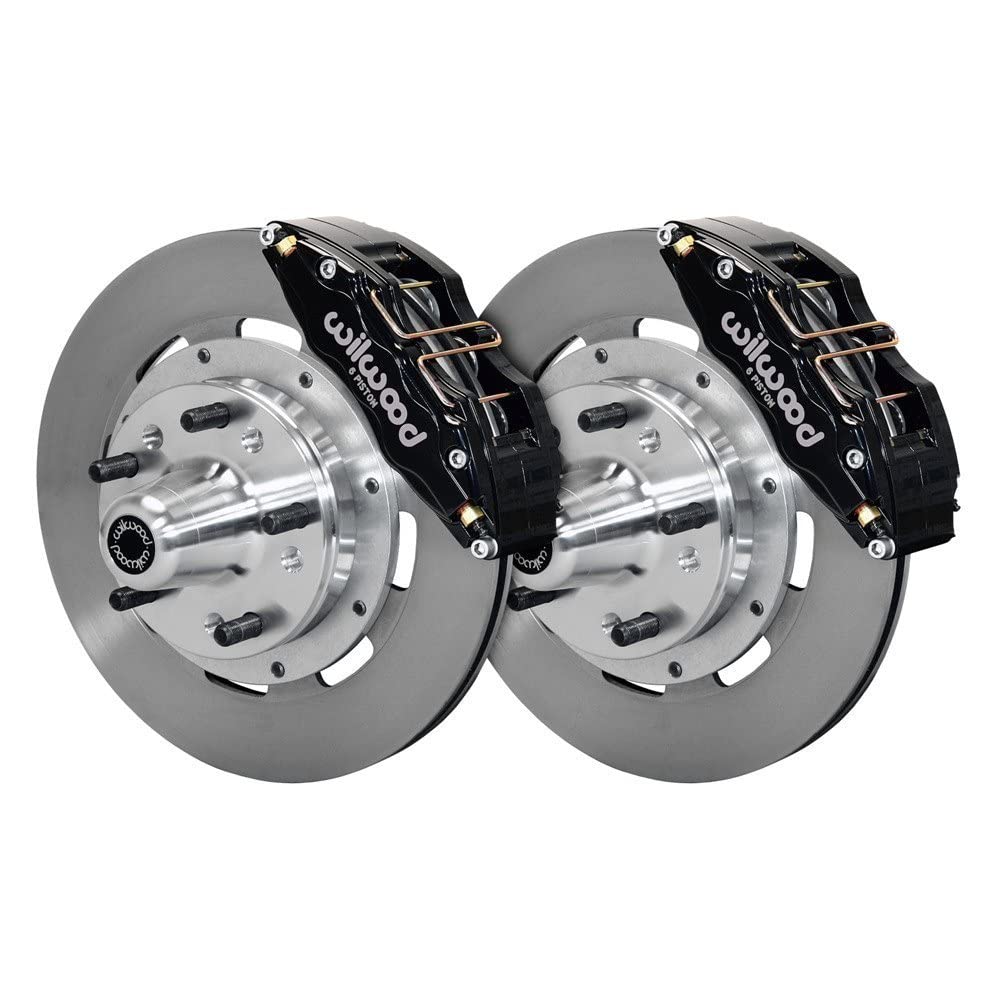 DP6A Front Hub Kit,12.19",Drilled,Red