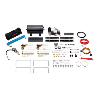 compare product Firestone Airide Air Command 2955 Dual Self Leveling Extreme Air Suspension Compressor System | 5-150 PSI | Includes No Drill Mounting Plate | Easy Installation
