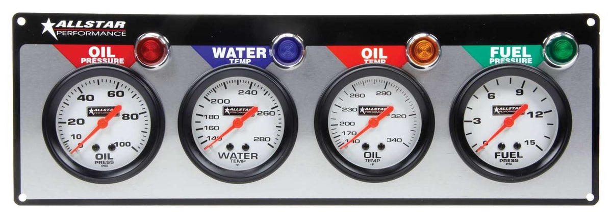 Allstar Performance Allstar ALL80093 4-Gauge Panel Kit