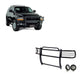 Black Horse Grille brush Bumper Guard Modular Black Come with Pair of 5.3" Dia.LED Lights with Black Trim Rings Compatible with 1997-2004 Dodge Dakota|2000-2003 Dodge Durango-17BH23MA-PLFB