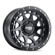 ENIGMA PRO 17x9, Bolt Pattern: 5x5/, Offset: -12, MATTE BLACK W/SIMULATED RING, set of 1