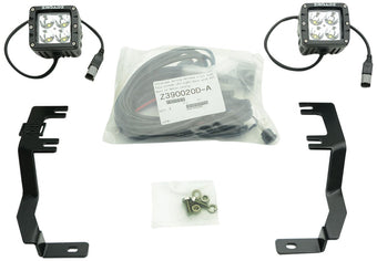 compare product ZROADZ Ditch Hood Hinge LED Kit - Compatible w/ 2016-2019 Nissan Titan - Incl. (2) 3 Inch LED Pod Lights - Mild Steel Gloss Black Finish - Bolt-On Easy Installation - PN #Z367581-KIT2