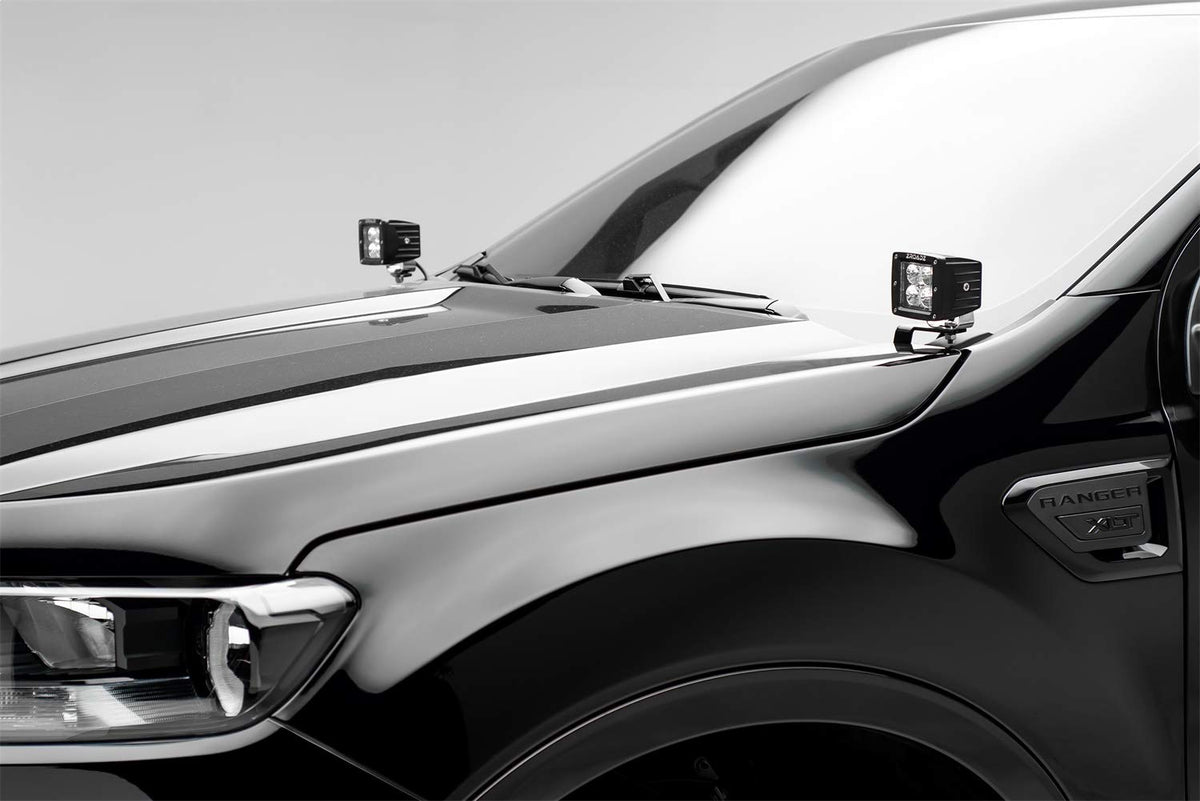 19-C RANGER HOOD HINGE LED BRACKET