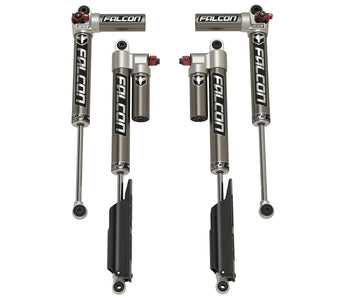 compare product JT Falcon SP2 3.3 Fast Adjust Piggyback Shocks (3.5-4.5” Lift)