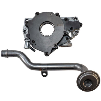 compare product Engine Oil Pump W/pickup Tube Compatible with 2014-2018 Silverado, Sierra, Chevy by Melling