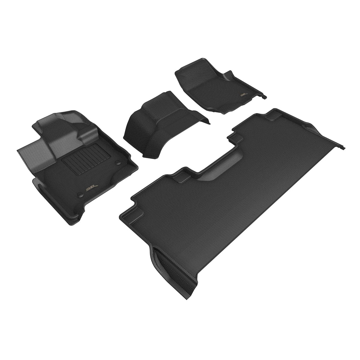 3D MAXpider Kagu Floor Mat Compatible with Ford F-150 Supercrew 2015-2026