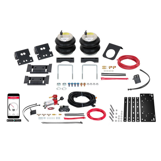 Firestone Airide 2886 All-In-One Wireless Rear Air Spring Kit fits 2013-2026 Ram 3500 4WD without Factory Air Assist | Up to 5,000 lbs Load Capacity | 5-100 PSI | Easy Installation