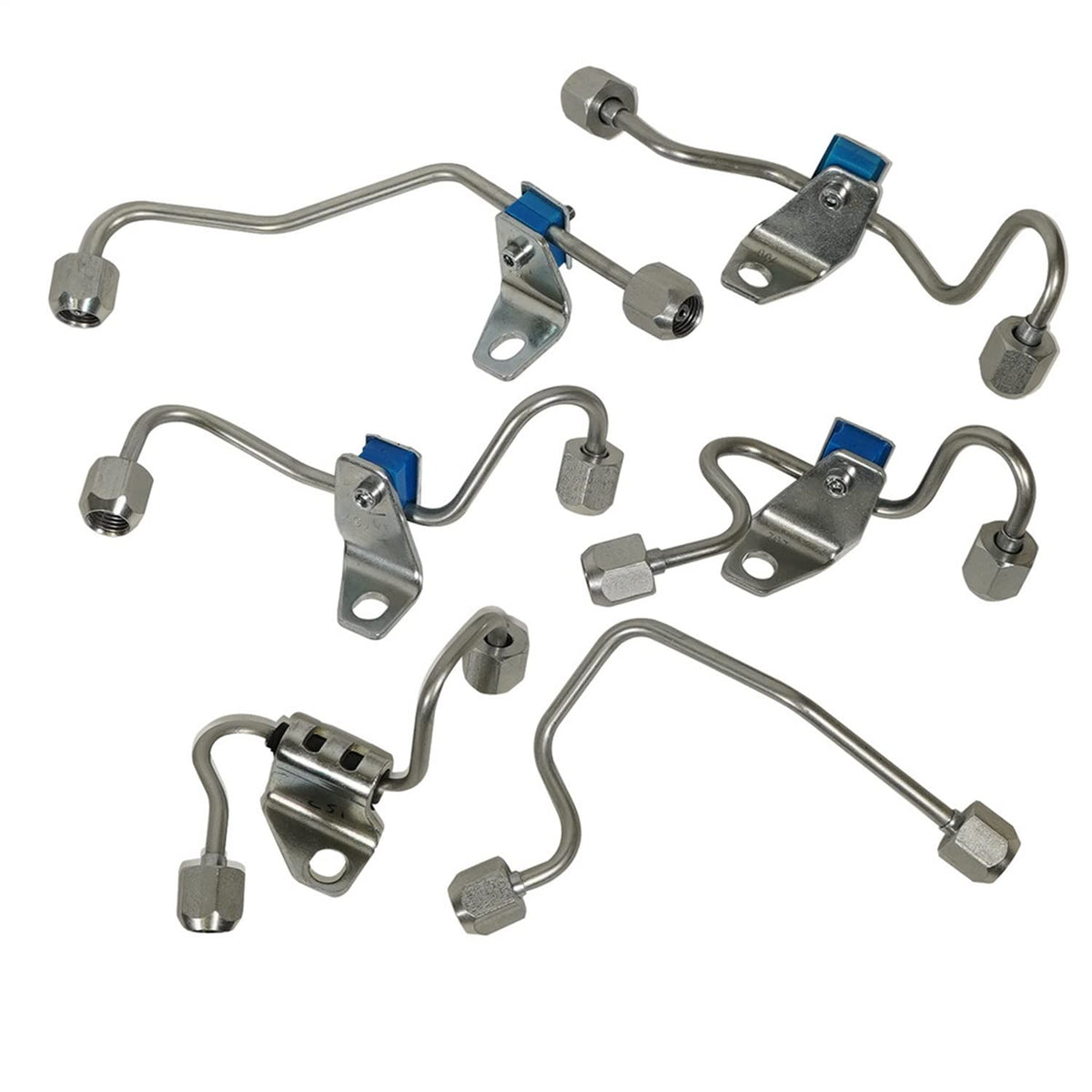 BD Diesel Injector Fuel Line - Assembled - Steel - Zinc Plated - Compatible