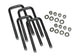 RealTruck SUPERLIFT SUSPENSION U-Bolt Kit | Square U-Bolts 9/16 x 2-1/2 x 13 | 10524 | 4 Pack of U-Bolts with Hardware