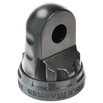 compare product MILE MARKER 60-12100-CB Black Aluminum Winch Shackle Mount | Fits Synthetic Rope and Steel Cable 5/16” and 3/8” | Replaces Conventional Winch Hook | Compatible with Roller or Hawse Fairlead