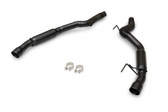 compare product Flowmaster 818160 Outlaw Series Axle-Back Exhaust Kit 3 Inch 409 Stainless Steel with 4 Inch Black Quad Tips without Valves Compatible with 2024 Ford Mustang GT 5.0L Coyote and 2.3L EcoBoost