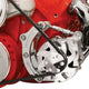 Billet Specialties Bracket Alternator Low Mount V Groove BBC Short WP