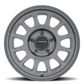 compare product Method Race Wheels MR703 Bead Grip, 17x9, 12mm Offset, 5x5, 71.5mm Centerbore, Gloss Titanium, MR70379050812N