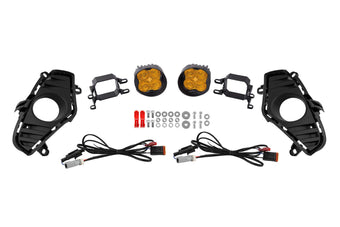 compare product Diode Dynamics SS3 LED Fog Light Kit compatible with Toyota RAV4 2022-2025, Yellow SAE Fog Sport (14.5 watts) with Backlight
