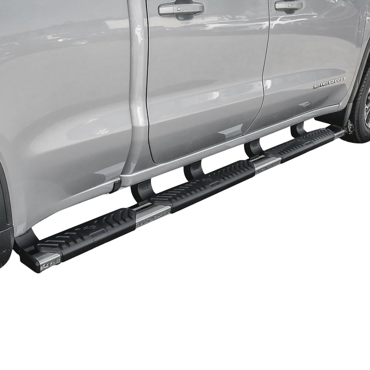 Westin 28-534680 R5 Modular Wheel to Wheel Nerf Bars Polished Pair
