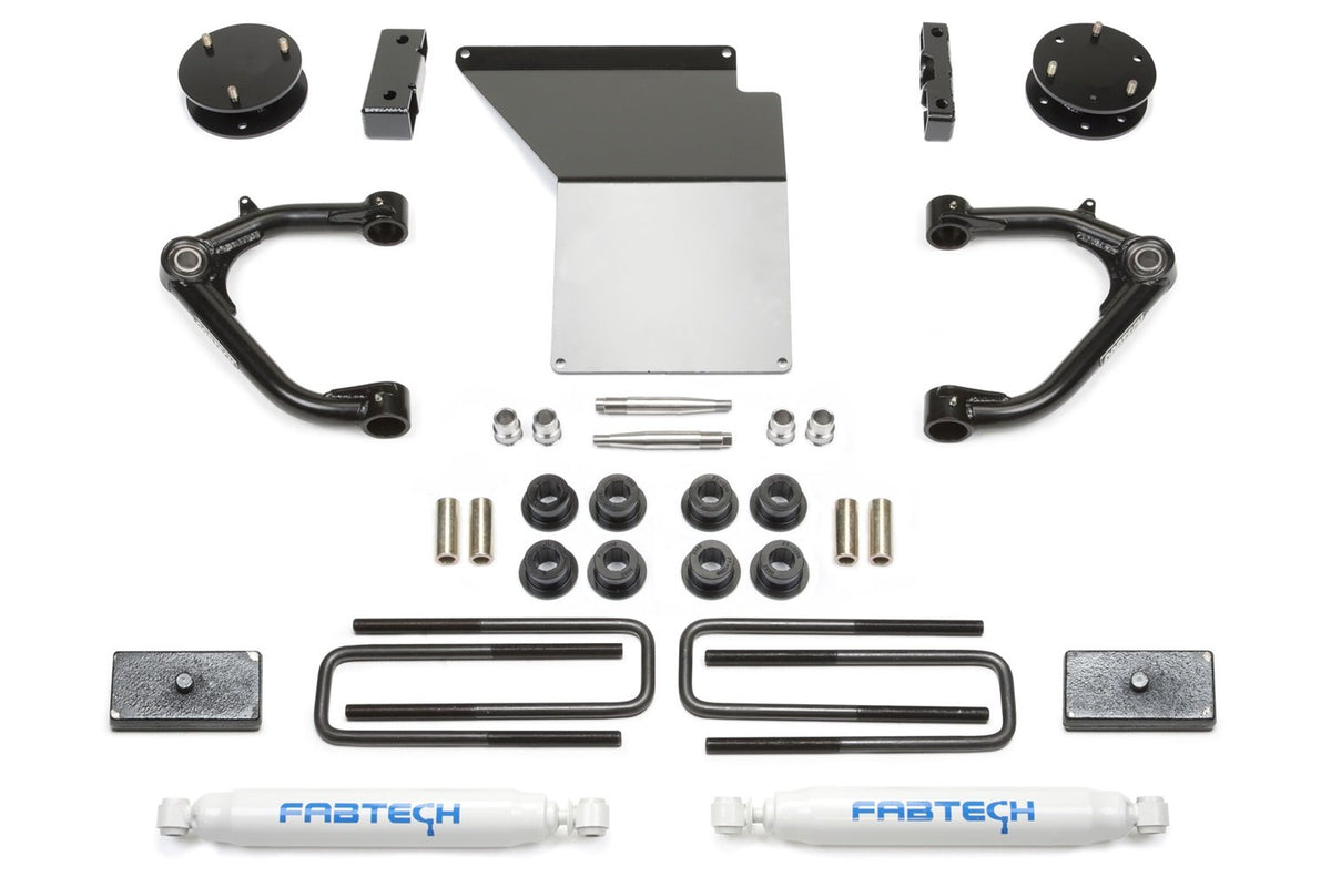 Fabtech K1071 4in Lift System w/Shocks