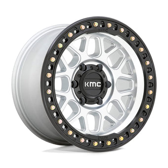 compare product 17x8.5 KMC KM549 GRS Machined With Satin Black Lip Wheel 5x5 (0mm)