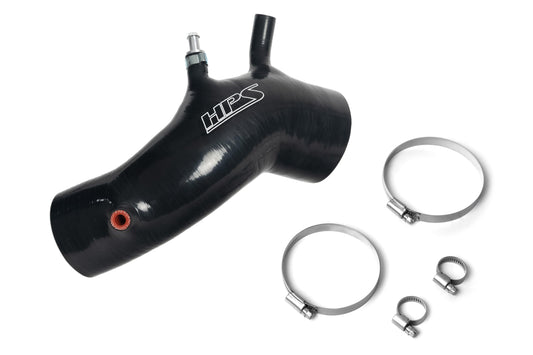 HPS Black Silicone Air Intake Hose Kit Compatible for 2004-2008 Acura TSX 2.4L, 57-2199-BLK