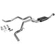 Flowmaster 17368 American Thunder Cat-Back Exhaust Kit 3 Inch Aluminized Steel 2.5 Inch Tailpipes 3 Inch Polished 304 Stainless Tips Compatible with 2000-2003 Chevy Tahoe GMC Yukon 4.8L 5.3L 2/4WD