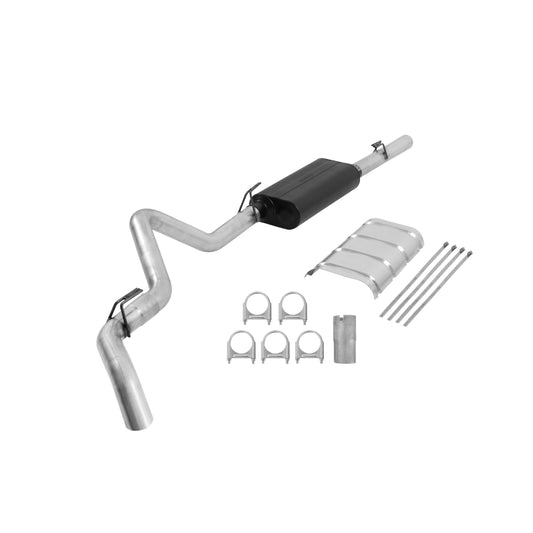 Flowmaster 17126 Force II Cat-Back Exhaust Kit 3 Inch Aluminized Steel Compatible with 1988-1992 Chevy GMC 1/2 Ton or 3/4 Ton 5.7L Standard Cab Long Bed using slip-fit catalytic converter