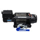 SUPERWINCH Tiger Shark, 15000 lb Capacity, Hawse Fairlead, 15/32 in x 78 ft Synthetic Rope, 12V, Kit