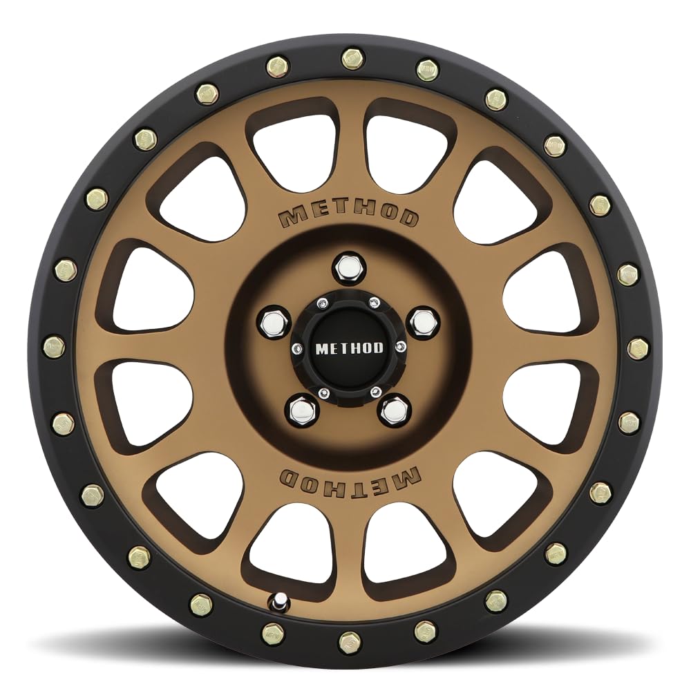 Method Race Wheels MR305 NV, 18x9, 0mm Offset, 5x150, 116.5mm Centerbore, Method Bronze - Matte Black Lip, MR30589058900