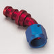 Aeroquip FCM1523 Aluminum -08AN Socketless 45-Degree Hose Fitting