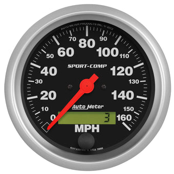 compare product Auto Meter 3988 Sport-Comp Electric Programmable Speedometer 3.375 in.