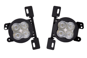 compare product Diode Dynamics SS3 SAE/DOT Type MR Fog Light Kit compatible with Jeep, JK Wrangler/Wrangler/Gladiator, White SAE Fog Sport with Backlight