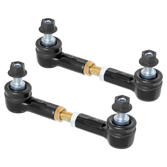 Adjustable Sway Bar End Link Set (3 1/2 in. Rods, Sealed Ends) - Universal by RockJock