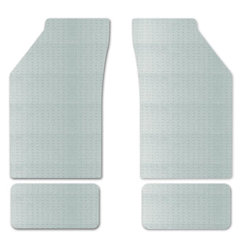 compare product Coverking Custom Fit Vehicle Floor Mats Backed with Non-Slip Rubber Spikes and Designed for Ford F-150 Models: Textured Top Surface, Clear