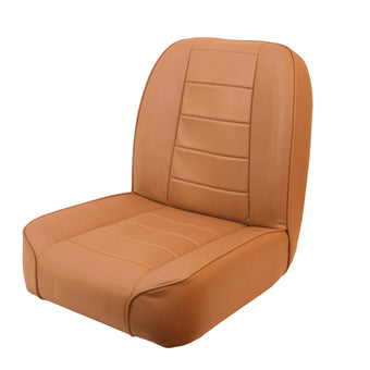 compare product Rugged Ridge | Seat, Low-Back, Front, No-Recline, Tan | 13400.04 | Fits 1955-1986 Jeep CJ
