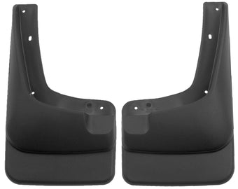 compare product Husky Liners - Front Mud Guards | 2000-2005 Ford Excursion, 1699-2007 Ford F250/350 w/o Fender Flares, Front Set - Black, 2 Pc | 56401