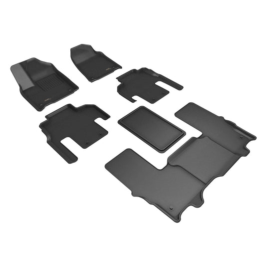 3D MAXpider Kagu Floor Mat Compatible with Jeep Wagoneer 7-Seat 2022-2026
