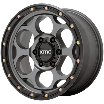 compare product KMC Wheels KM54178568900 Dirty Harry KM541 17X8.5 6X5.5 S-GRY BLK-LP 00MM