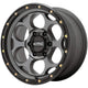 KMC Wheels KM54178568900 Dirty Harry KM541 17X8.5 6X5.5 S-GRY BLK-LP 00MM