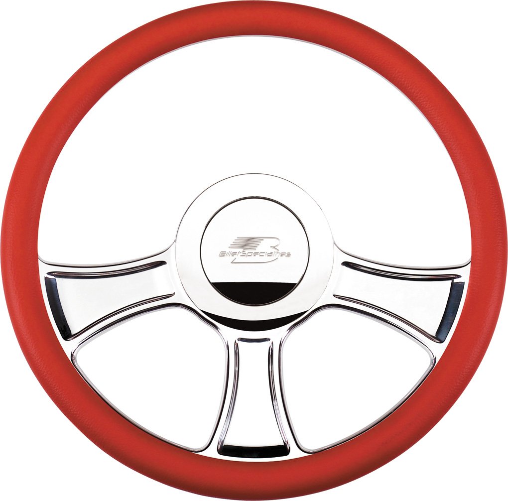 Billet Specialties 30765 14" Chicayne Half Wrap Billet Steering Wheel