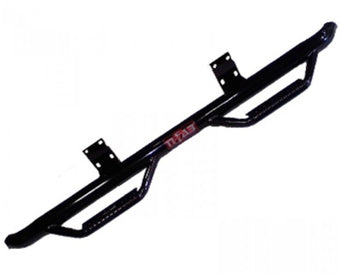 compare product RealTruck Nerf Steps for Nissan Titan | Cab Length, Heavy Duty Steel, Textured Black | N1678CC-TX | Fits 2016-2023 Nissan Titan/Titan XD Crew Cab, SRW Gas/Diesel.