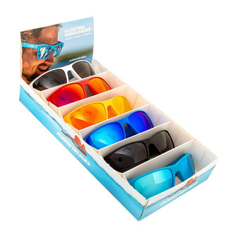 compare product AIRHEAD AHFS-SWM6 Sport Floating Sunglasses - 6-Pack Assorted