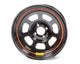 BASSETT 57SH4 Wheel 15x7 4x100mm D- Hole 4in BS Black