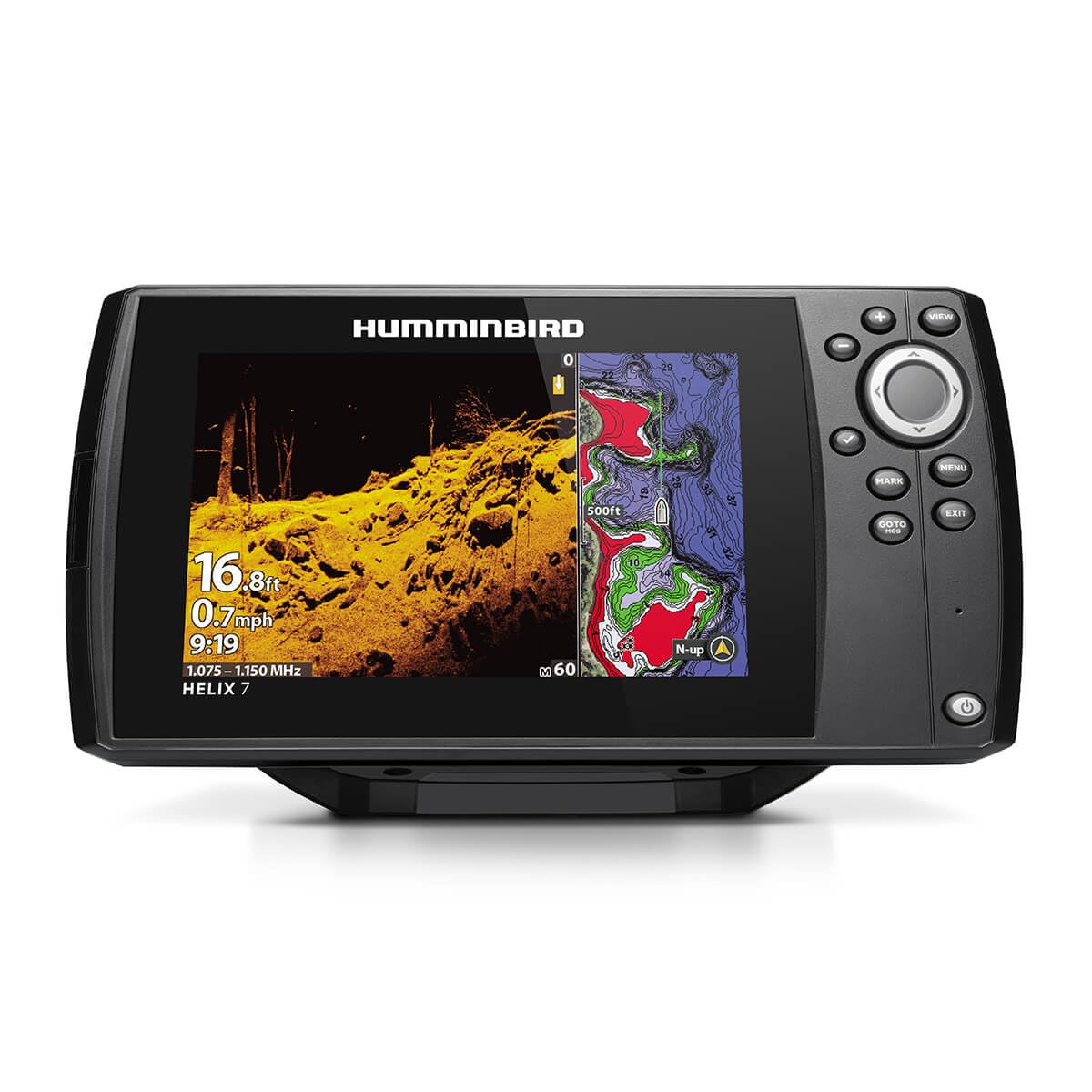 Humminbird Helix 7 G4 GPS Fish Finder with Dual Spectrum Chirp Sonar & MEGA Down Imaging